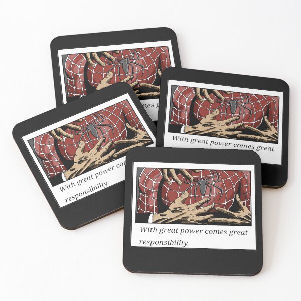 Item preview, With Great Power Comes Great Responsibility designed and sold by TechArtStudio.