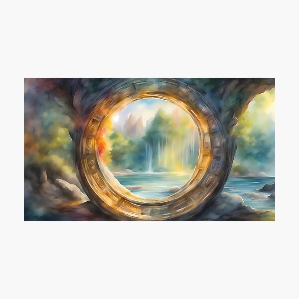 Item preview, Time Portal by Lake designed and sold by BookCovered.