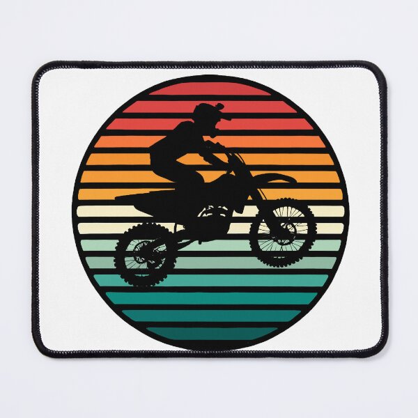 Item preview, Retro Motocross Silhouette designed and sold by PsycheBrain.