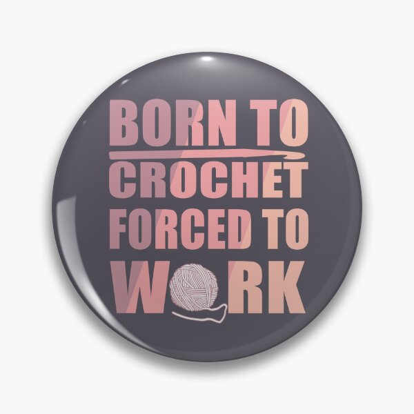 Item preview, Funny crocheting saying crocheter joke crochet puns designed and sold by Alexaltay.