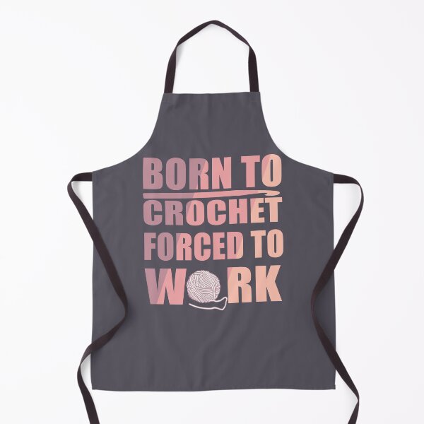 Item preview, Funny crocheting saying crocheter joke crochet puns designed and sold by Alexaltay.