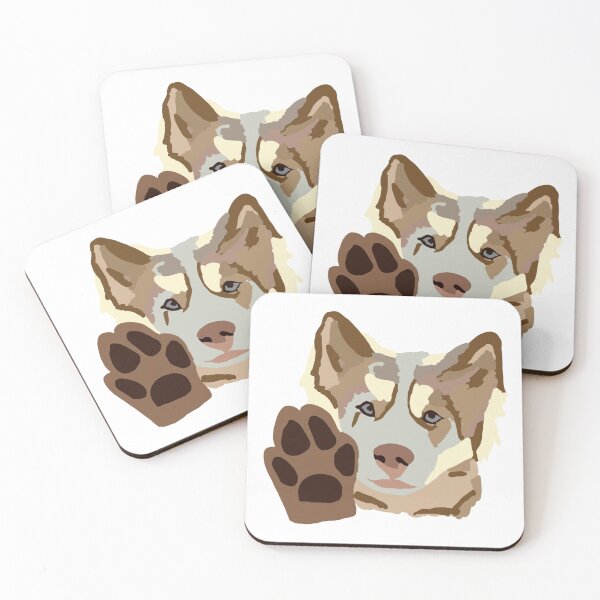 Item preview, Red Siberian Husky designed and sold by hollyporshaa.