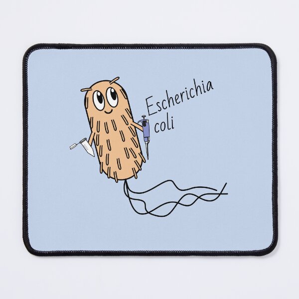 Item preview, Escherichia coli (E.coli) - Cute Bacteria designed and sold by MicroMarket.