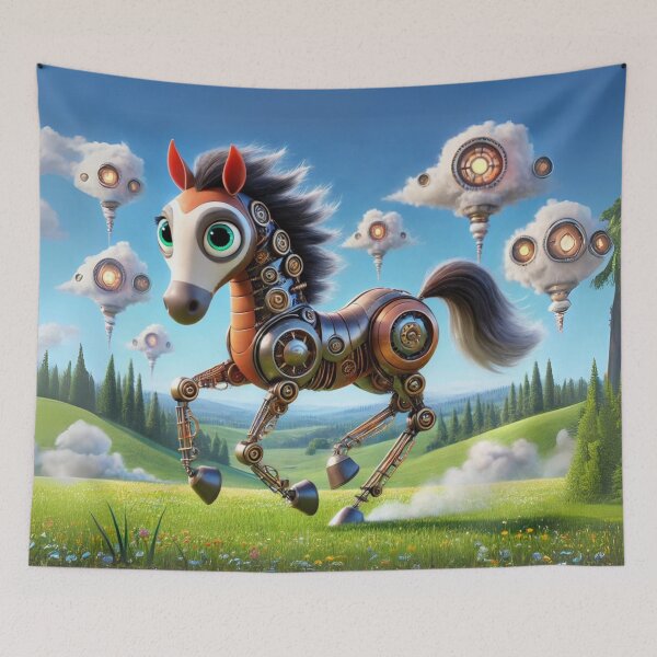 Item preview, Steampunk Tennessee Walking Horse designed and sold by Sillytoe.