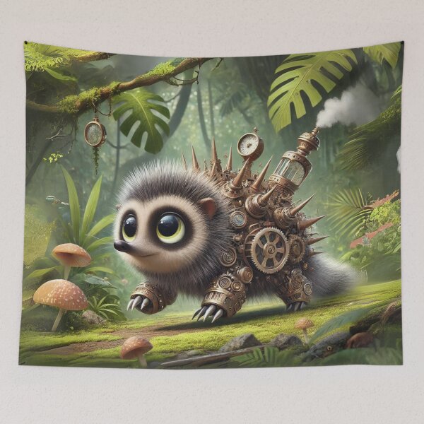 Item preview, Steampunk Tenrec designed and sold by Sillytoe.