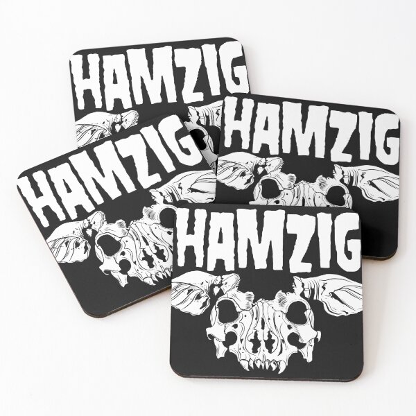 Item preview, "HAMZIG" Danzig-Inspired Pig Skull Design designed and sold by BestGoreMovies.