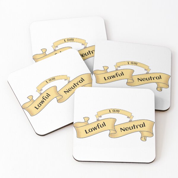 Item preview, Lawful Neutral Alignment designed and sold by TeerifficTees4U.