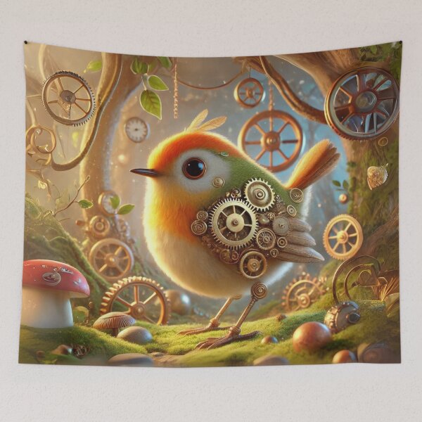 Item preview, Steampunk Robin designed and sold by Sillytoe.