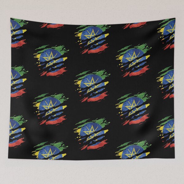 Item preview, Ethiopia - National Flag, Scratches, Cracks designed and sold by Mohja-Design.