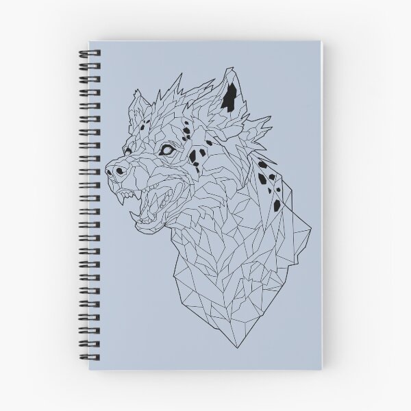 Item preview, Hyena outlines designed and sold by Bcolors.