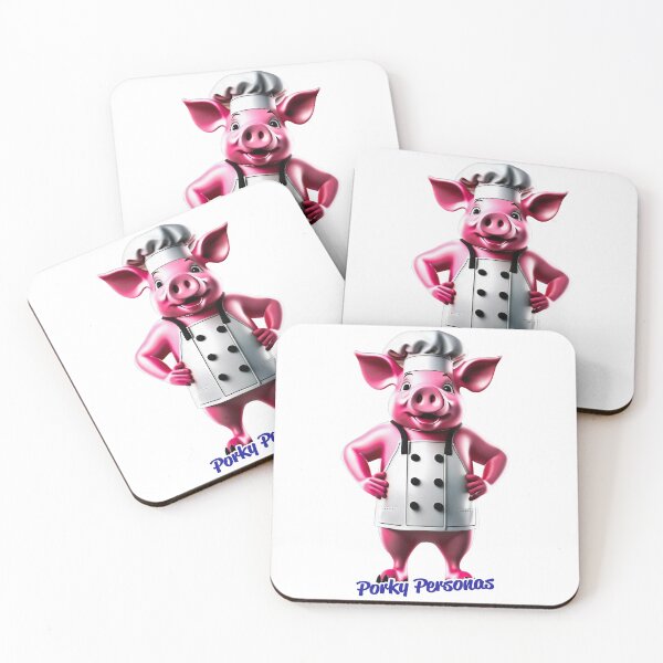 Artikelvorschau, Porky Personas Lustige Schweinefiguren entworfen und verkauft von Drone-tees.