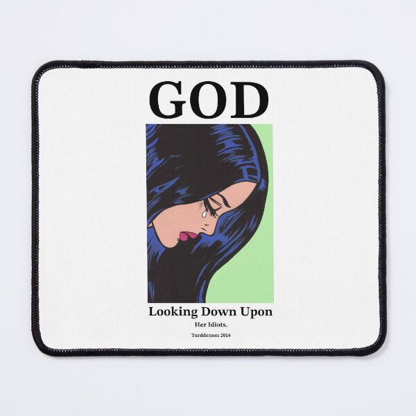 Item preview, God comic girl designed and sold by turddemon.