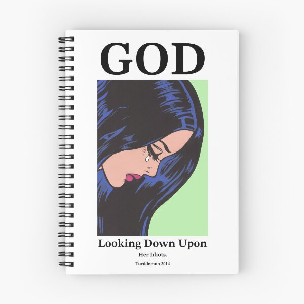 Item preview, God comic girl designed and sold by turddemon.