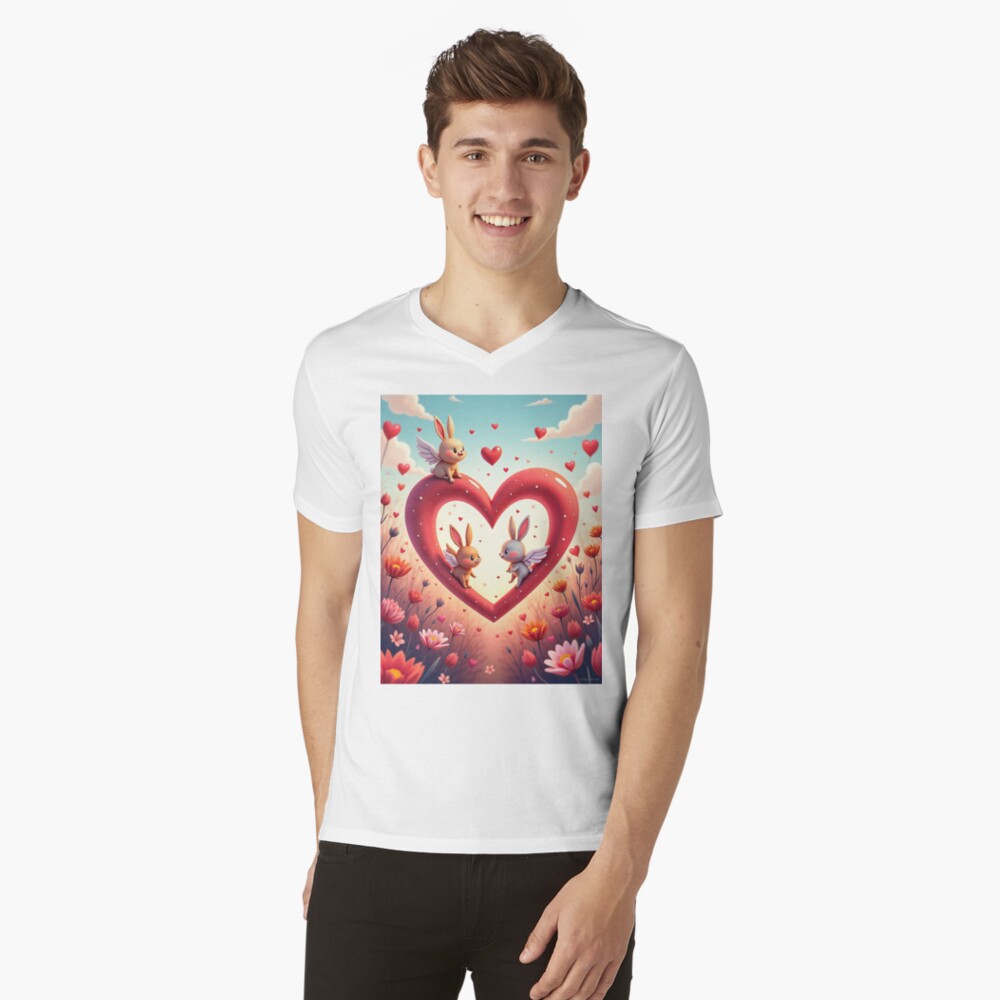 Item preview, V-Neck T-Shirt designed and sold by PlokGaming.