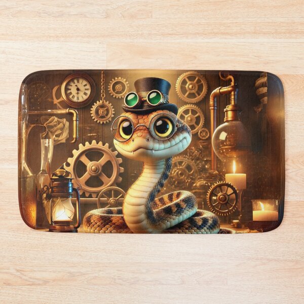 Item preview, Steampunk Timber Rattlesnake designed and sold by Sillytoe.