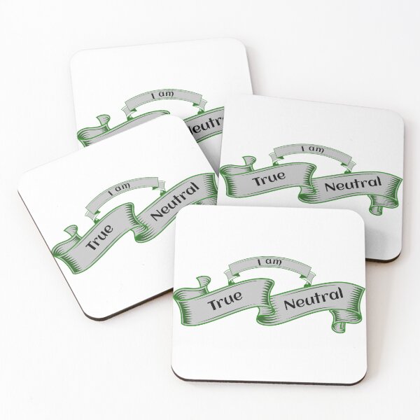 Item preview, True Neutral Alignment designed and sold by TeerifficTees4U.