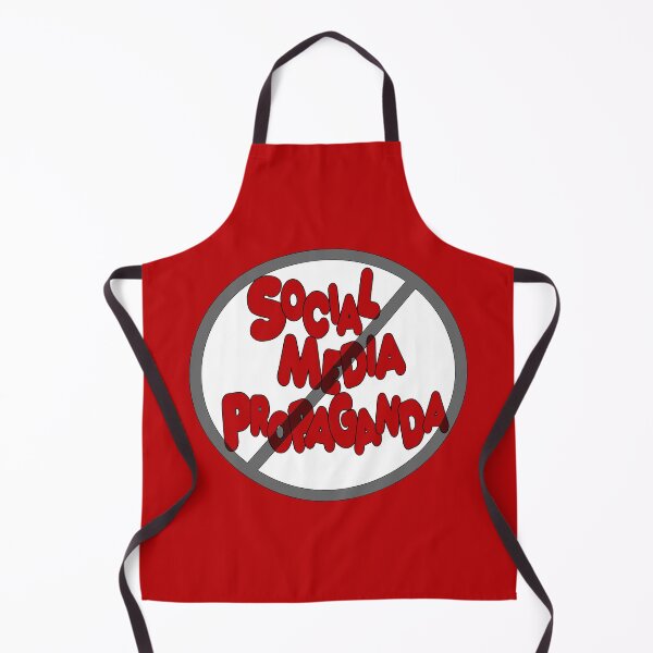 Item preview, Say NO to Social Media Propaganda designed and sold by maricablue.
