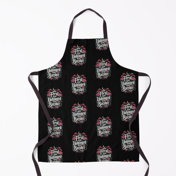 Item preview, Very Feral Very Unhinged Very Batshit Goth designed and sold by SignumShop.