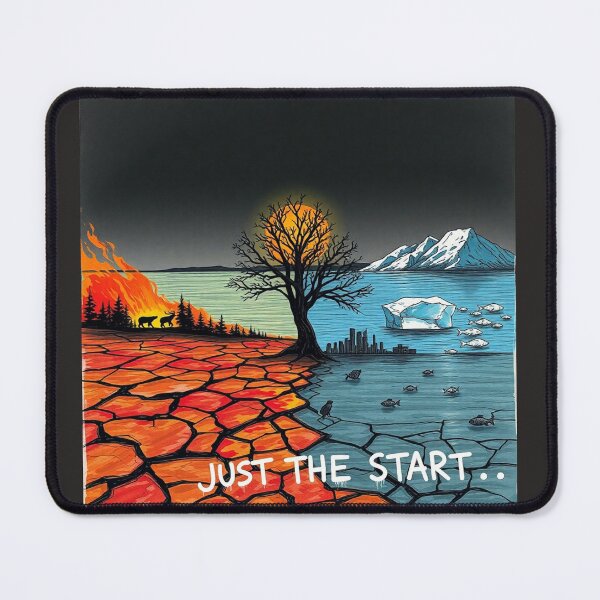Item preview, "Global Warming: Just the Start" designed and sold by cbishopbailey.
