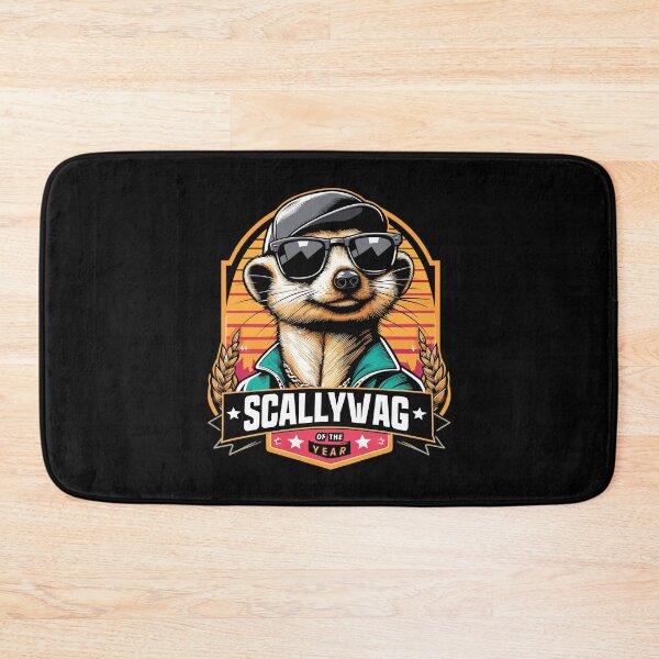 Item preview, Scallywag of the Year Meerkat Funny Gift designed and sold by Pineapple-Tree.