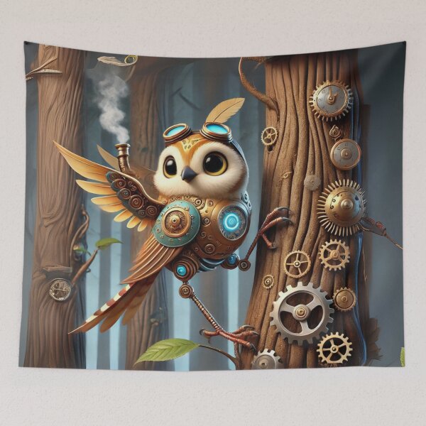 Item preview, Steampunk Treecreeper designed and sold by Sillytoe.
