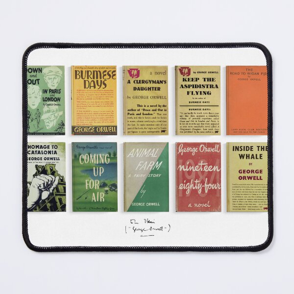 Item preview, George Orwell - Collected First Editions - Book Cover Art designed and sold by Mr Mustard Prints.