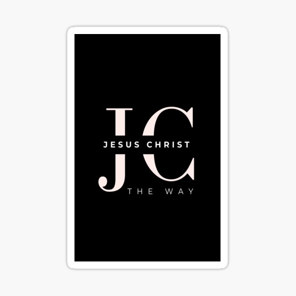 Jesus Christ the Way Christian Print Sticker