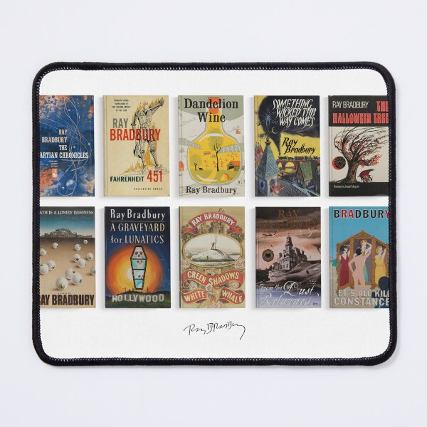Item preview, Ray Bradbury - Collected First Editions - Book Cover Art designed and sold by Mr Mustard Prints.