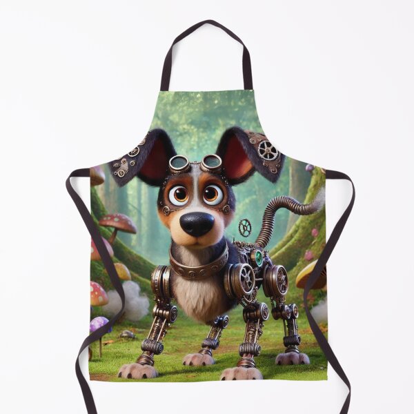 Item preview, Steampunk Treeing Tennessee Brindle designed and sold by Sillytoe.