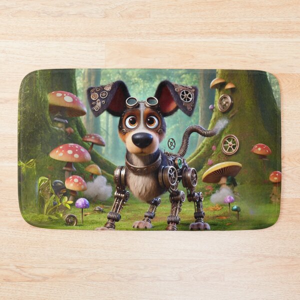 Item preview, Steampunk Treeing Tennessee Brindle designed and sold by Sillytoe.