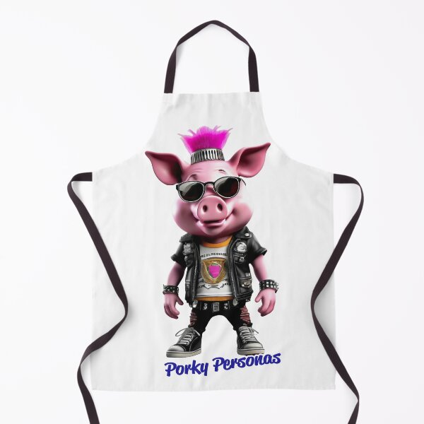 Artikelvorschau, Porky Personas Lustige Schweinefiguren entworfen und verkauft von Drone-tees.