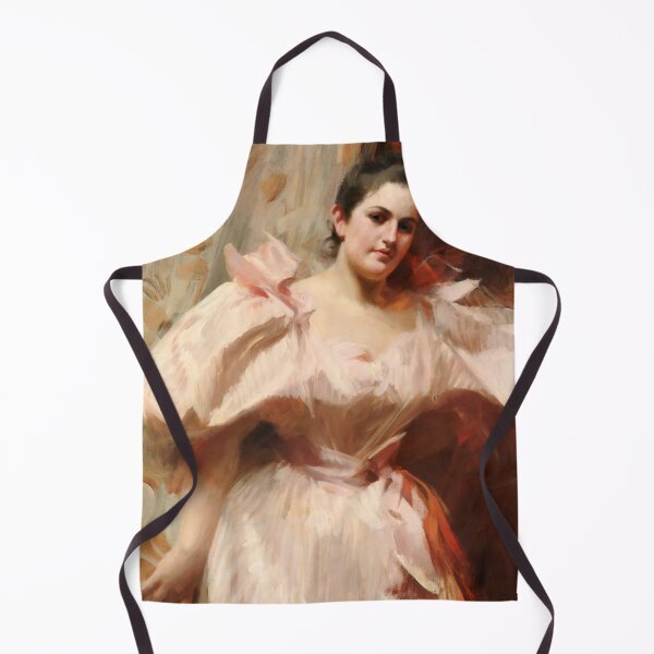 Item preview, Elegant Portrait: Frieda Schiff by Anders Zorn, 1894 - Classic Swedish Art designed and sold by HistoryOnWalls.