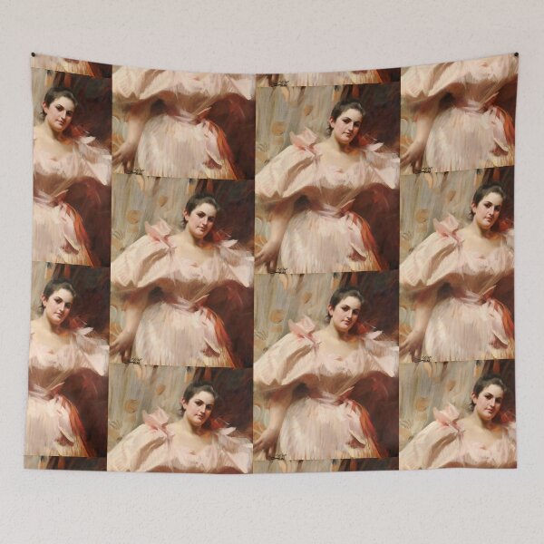 Item preview, Elegant Portrait: Frieda Schiff by Anders Zorn, 1894 - Classic Swedish Art designed and sold by HistoryOnWalls.