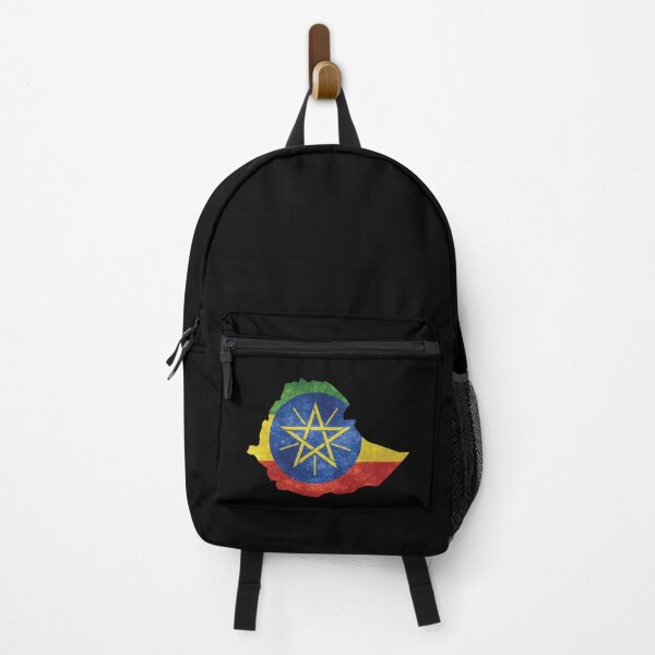 Item preview, Ethiopia - country border in national flag designed and sold by Mohja-Design.