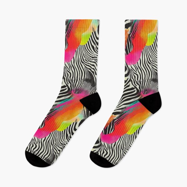 Item preview, Color Splash Zebra Stripes designed and sold by trendteezstore.