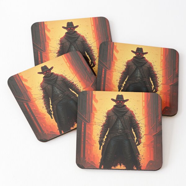 Item preview, The Cybernetic Gunslinger designed and sold by 48remarks.