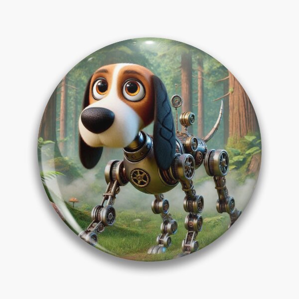 Item preview, Steampunk Treeing Walker Coonhound designed and sold by Sillytoe.