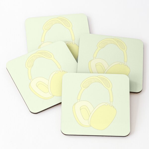 Item preview, Pale Yellow AirPods Max Headphones designed and sold by ElysiumStudios.