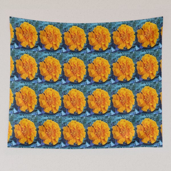 Item preview, Orange Marigold Flower designed and sold by Blissfully-MK.