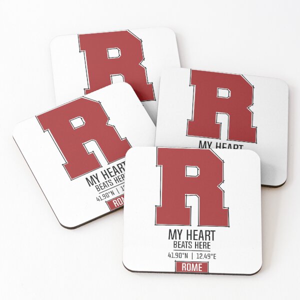 Item preview, ROME MY HEART BEATS HERE WHITE designed and sold by LMAGARMENTS.