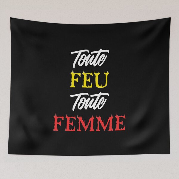 Aperçu de l'œuvre TOUTE FEU TOUTE FEMME créée et vendue par francoisville.