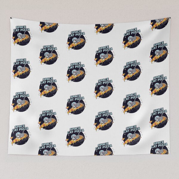 Item preview, Space Cat Pizza designed and sold by SignumShop.