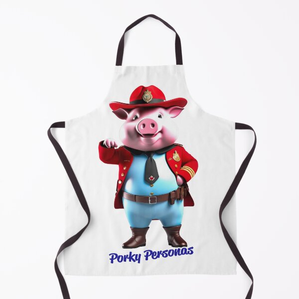 Item preview, Porky Personas Funny Pig Characters designed and sold by Drone-tees.