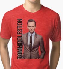 Camiseta de tejido mixto Tom Hiddleston