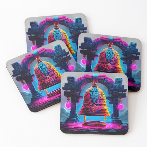 Item preview, Aztec Neon Portal Bell Aztec Neon Portal Bell designed and sold by SpectrumEssence.