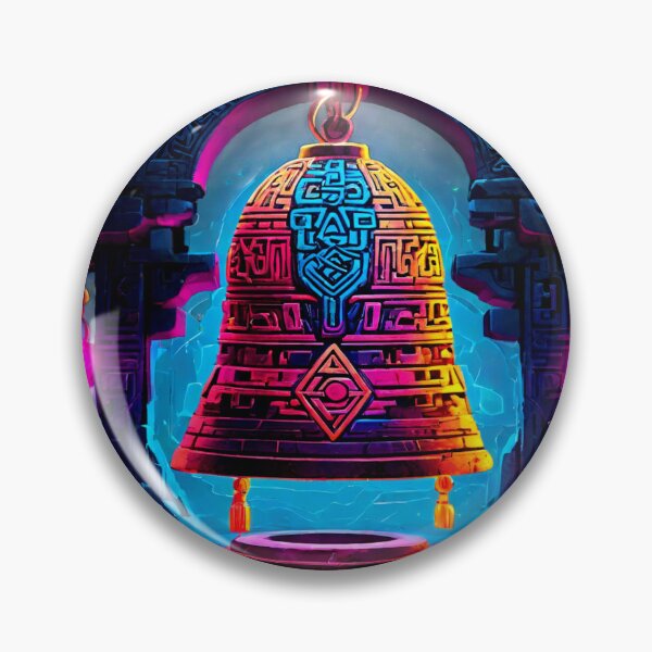 Item preview, Aztec Neon Portal Bell Aztec Neon Portal Bell designed and sold by SpectrumEssence.