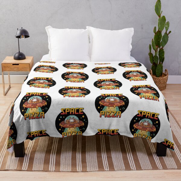 Item preview, Space Cat Pizza Ufo designed and sold by SignumShop.