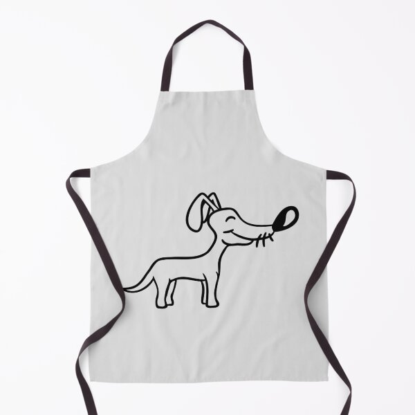 Item preview, Dog Big Nose Standing Cute Fun Little Happy Funny Comic Cartoon designed and sold by shirt-o-mat.