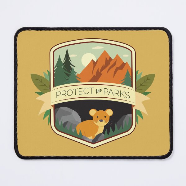 Item preview, Protect the Parks Pika designed and sold by stardust7931.