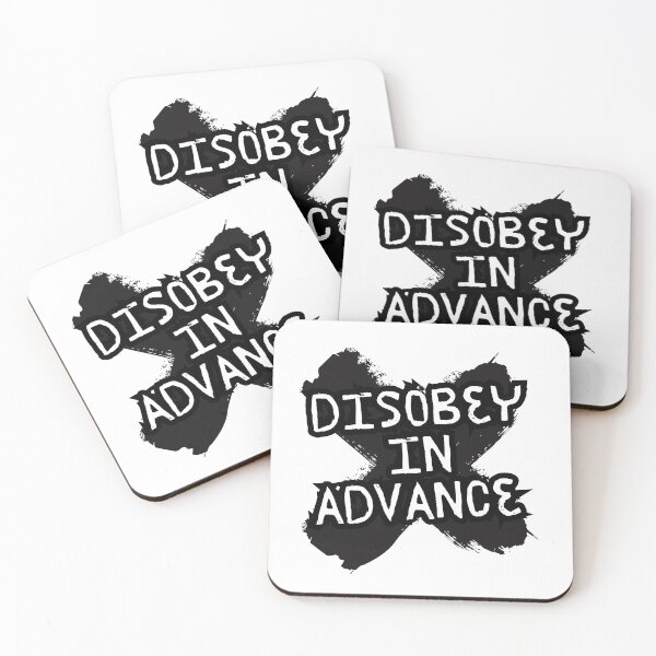Item preview, Disobey in Advance white variant  designed and sold by Lunar009.